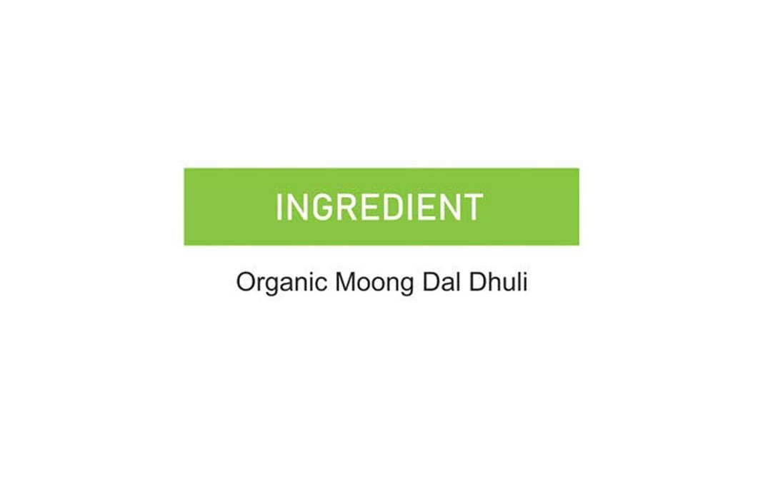 Orgabite Organic Moong Dal Dhuli    Pack  500 grams